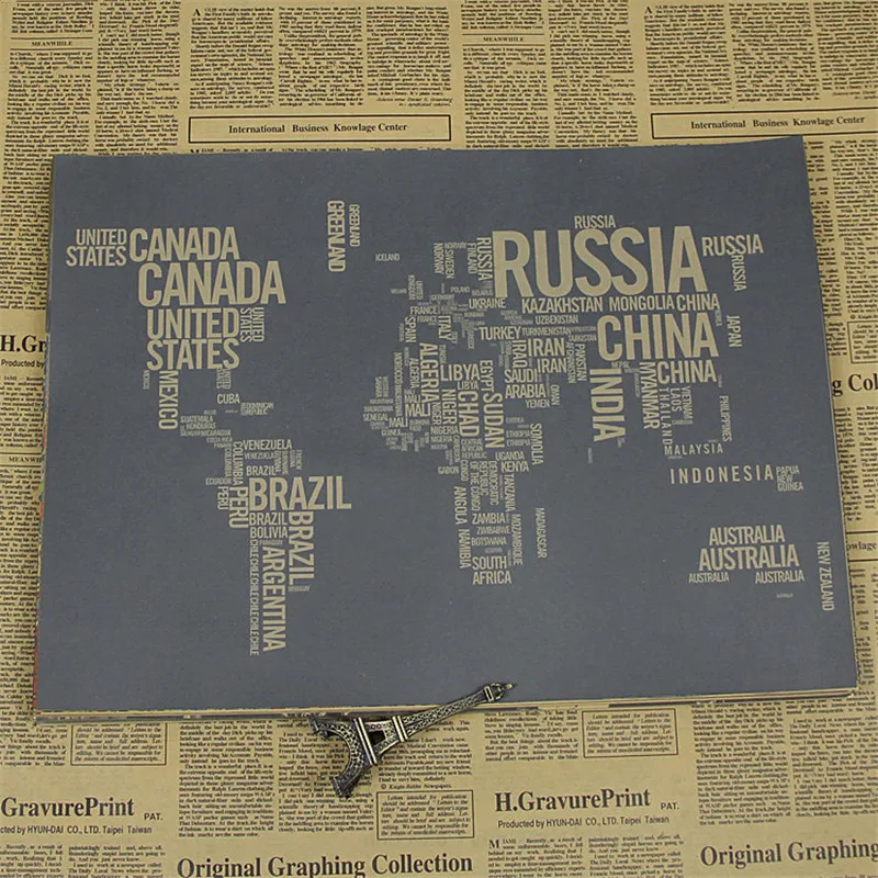 Домашний декор креативный винтажный буквенный обучающий художественное