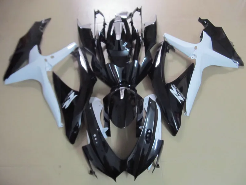 Литьевая форма обтекатель комплект для SUZUKI GSXR600 750 K8 08 09 GSXR 600 2008 2009 белый глянец