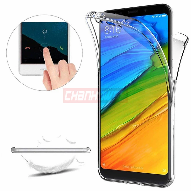Double Silicone Case For Xiaomi Mi A1 Redmi 5 Plus 5A Note Prime 4X Pro 4 Global 4Prime Soft Protection 2 IN 1 Capa | Мобильные