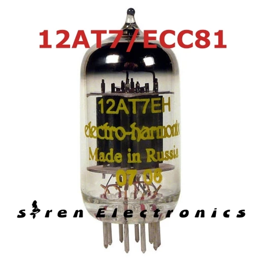 1 шт. x EH 12AT7/ECC81 предусилителя трубы вакуумные Клапан Гитары AMP amplifiier Hi-Fi *** Новый