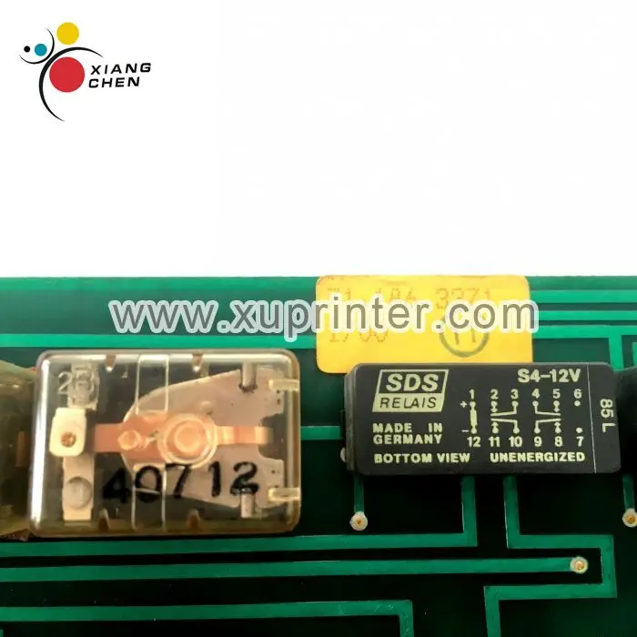 71.186.3371 P.C.B с реле HDM 1/06. 4 CPC1 HD части офсетного пресса|heidelberg offset|heidelberg offset pressheidelberg