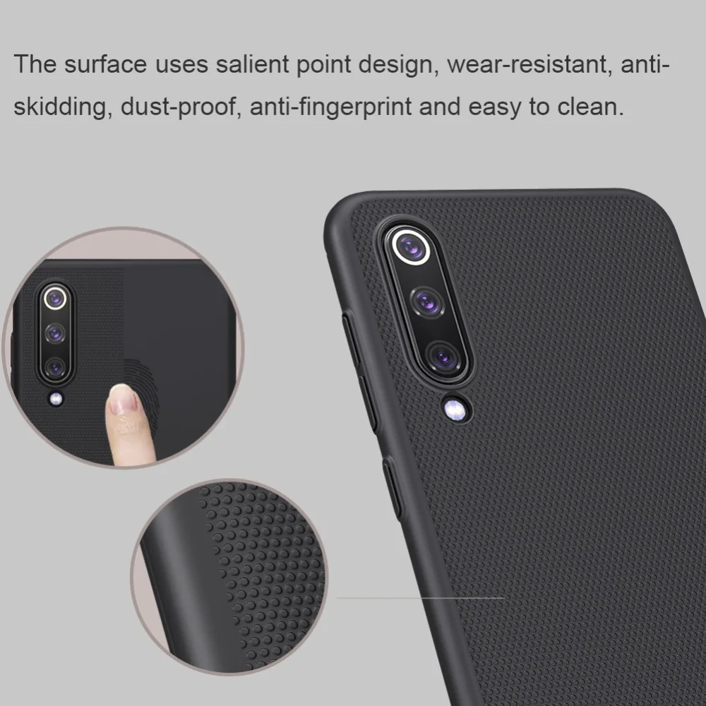 Xiaomi mi 9 SE чехол Nillkin Super Frosted Shield Had задняя крышка Ультратонкий чехол для телефона для Xiaomi mi 9 mi 9 SE Nilkin матовый чехол
