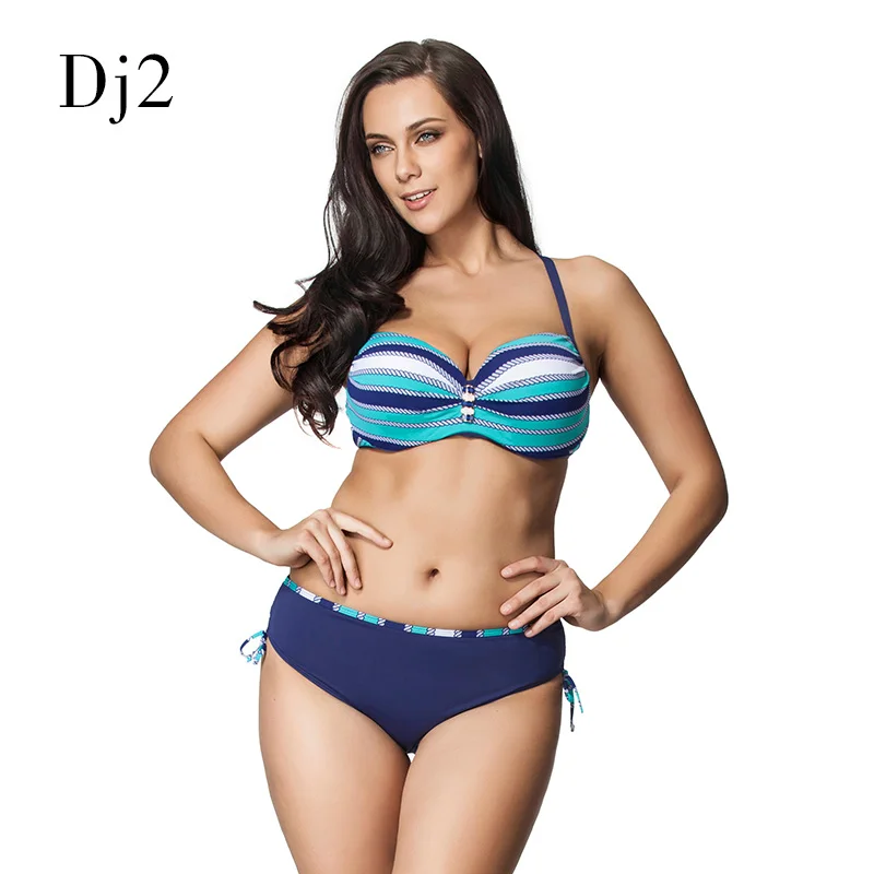2017 плюс размер бикини женский сексуальный Ретро мягкий пуш ап с высокой талией
