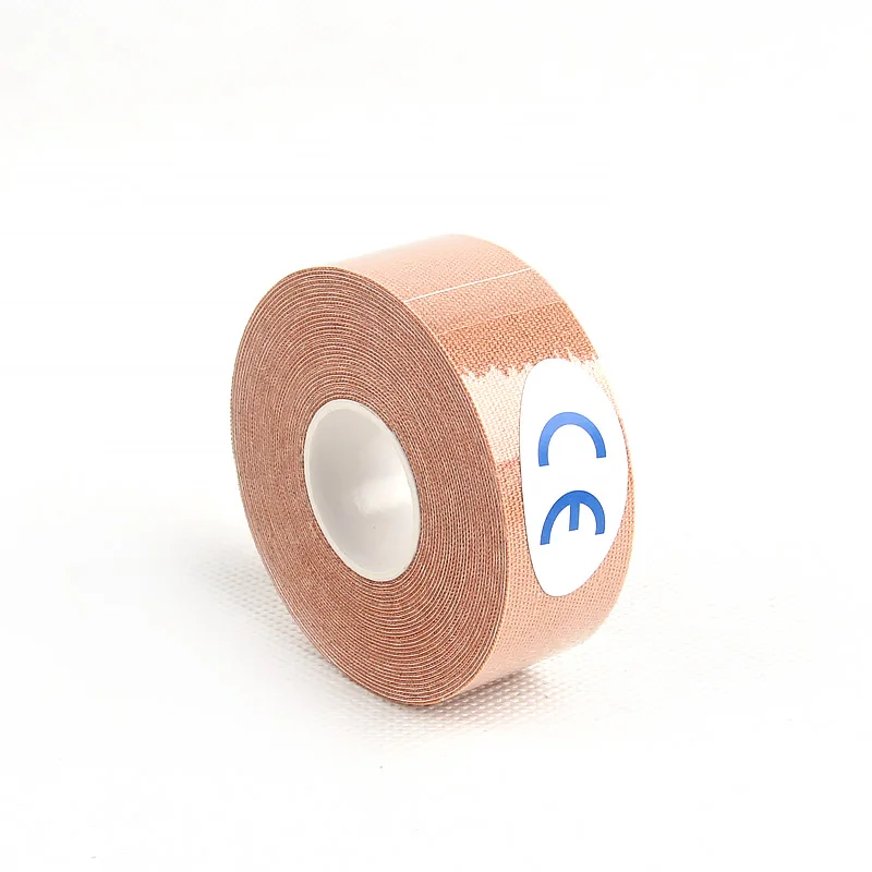 2.5cm Skin Упругие Спортивные ушибы, мышечные ленты, повязки, поддержка, кинезиологическая лента, наколенники, поддержка, протектор, кинезиолога, Кинезиология, тренажерный зал - Цвет: 2.5cm Skin