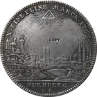 Копия мелочи из немецкого серебра нурнберга 1765