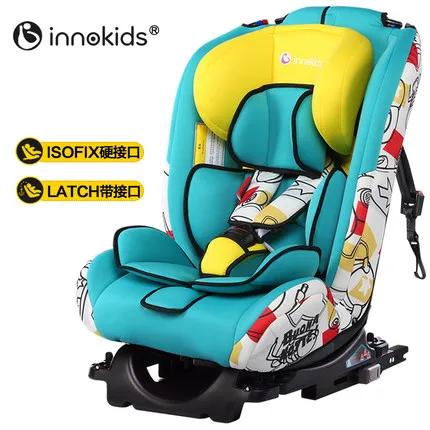 Innokids детское безопасное сиденье детское автомобильное сиденье Двусторонняя установка интерфейс ISOFIX От 0 до 7 лет Детское безопасное сиденье младенец B - Цвет: isofix C