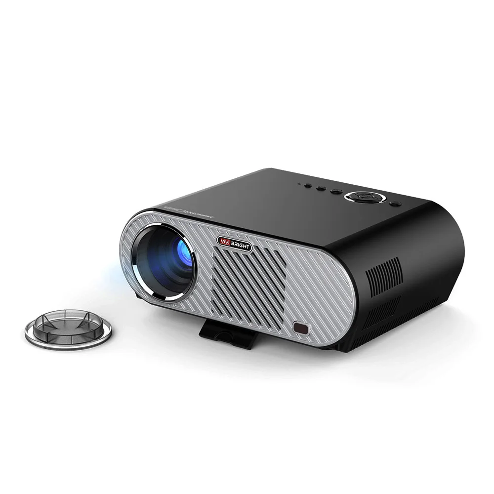 VIVIBRIGHT GP90 1080P ЖК светодиодный проектор 3200 люмен для домашнего кинотеатра 1920x1080