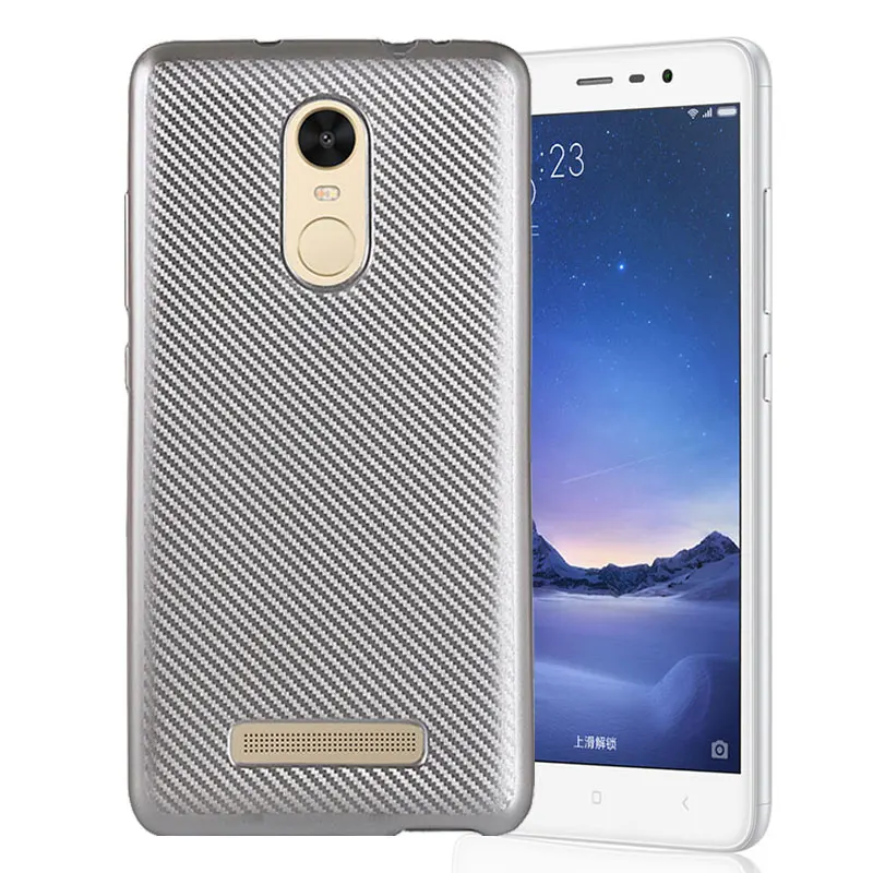 Гибкий чехол из углеродного волокна для Xiaomi Redmi NOTE 3 Pro специальное издание Мягкий