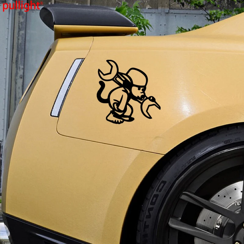 

Personality Monkey Mechanic JDM Vinyl Decal Sticker Truck Window