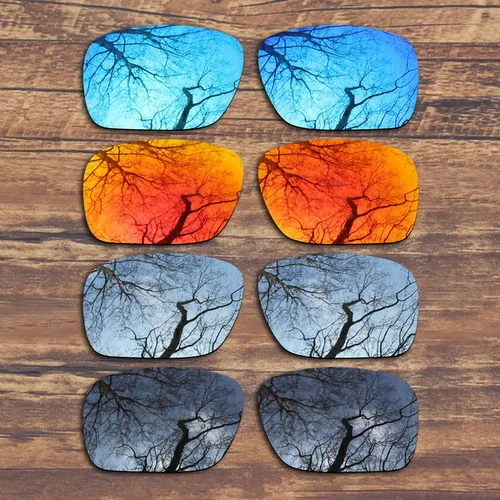 4 Pairs Mirror ToughAsNails поляризованные Сменные линзы для солнцезащитных очков Окли Холбрук-несколько вариантов - Цвет линз: 4 Pairs Mirror
