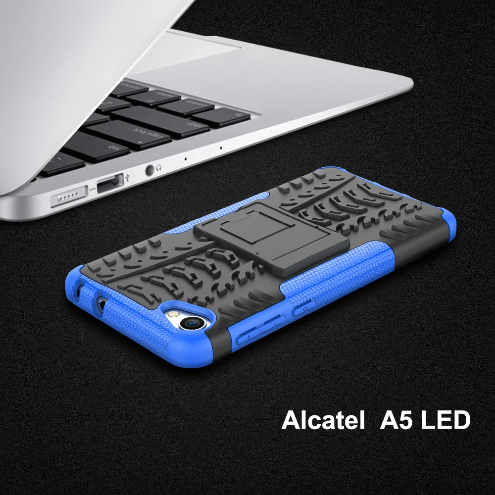 BrankBass TPU + PC чехол для Alcatel A5 светодио дный силиконовые ударопрочный Твердый