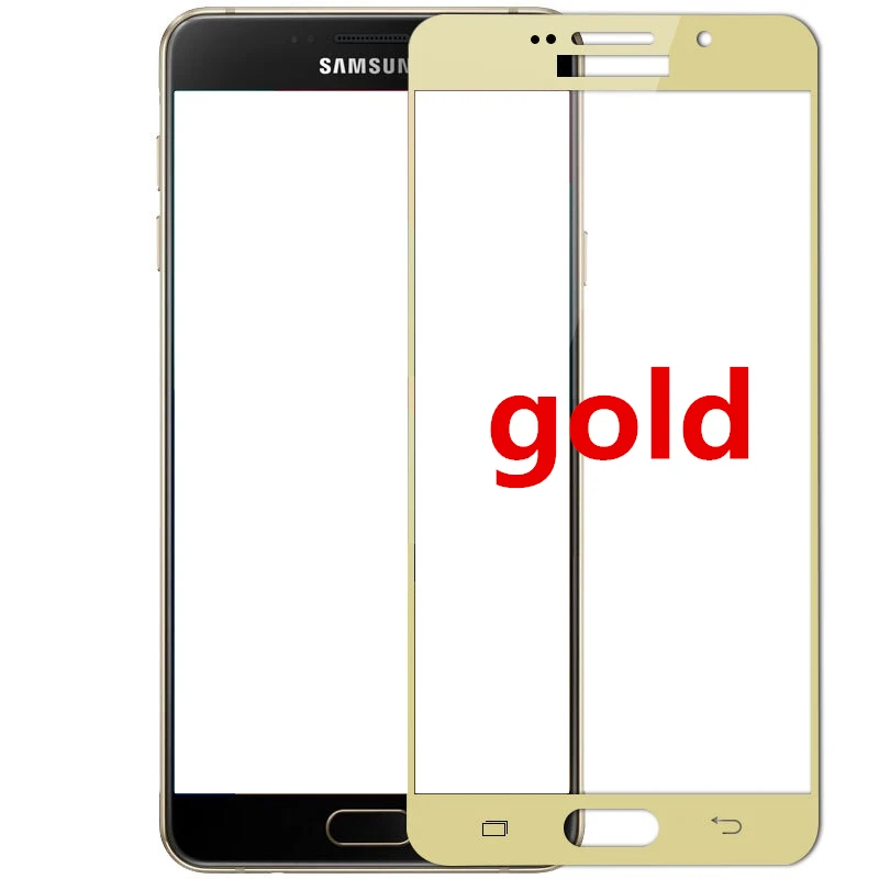 Закаленное стекло с полным покрытием для samsung Galaxy A5 2016 A 5 A5100 A510 A51 2 дюйма защита
