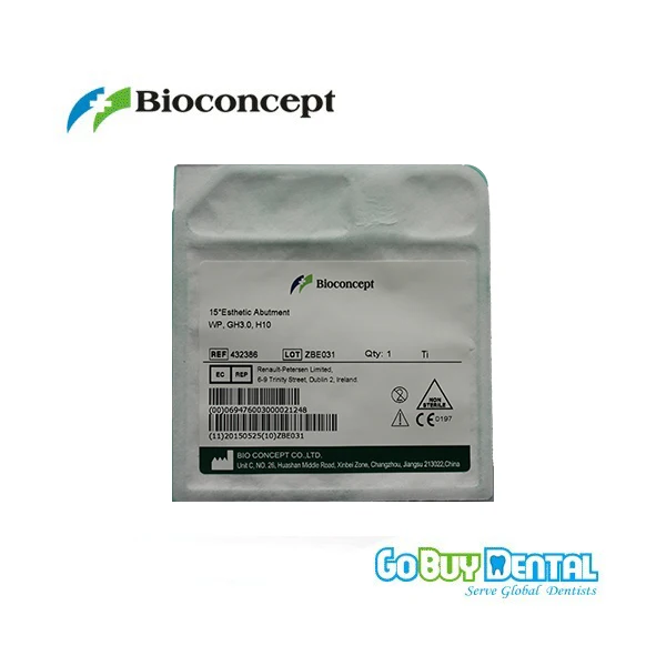Nobel Compatible Biocare Replace 15 ' Esthetic Abutment WP GH 3.0mm H 10mm (432386) | Красота и здоровье