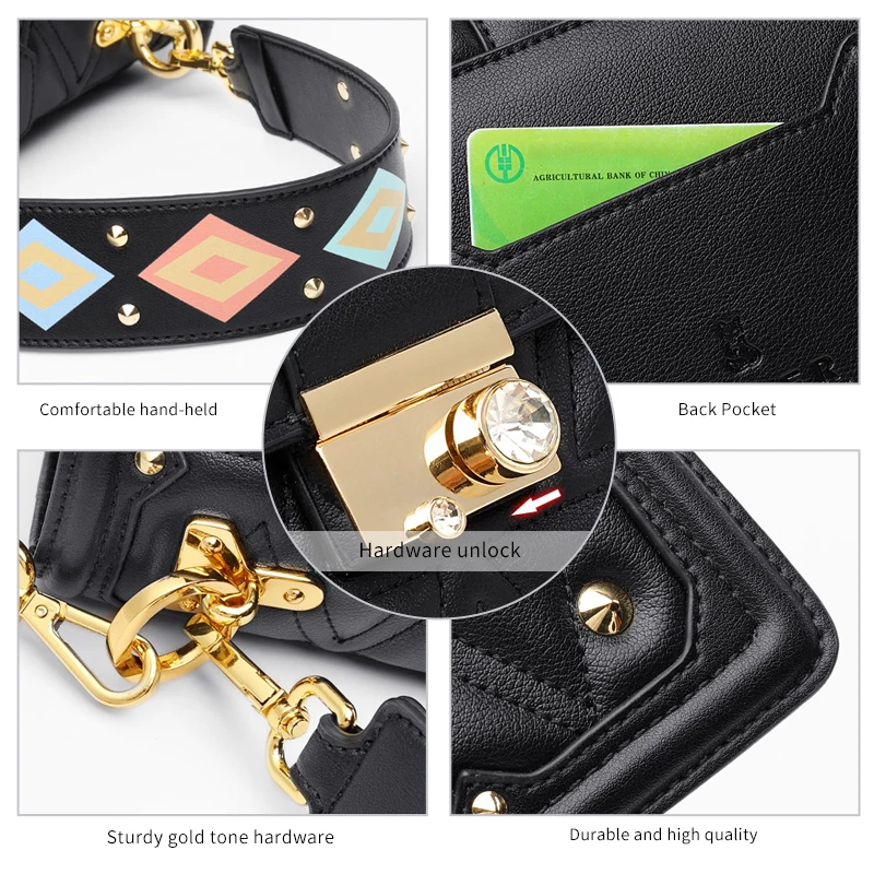 FOXER бренд Для женщин кожа Сумки леди сумка простой и моды Crossbody сумки для Женские