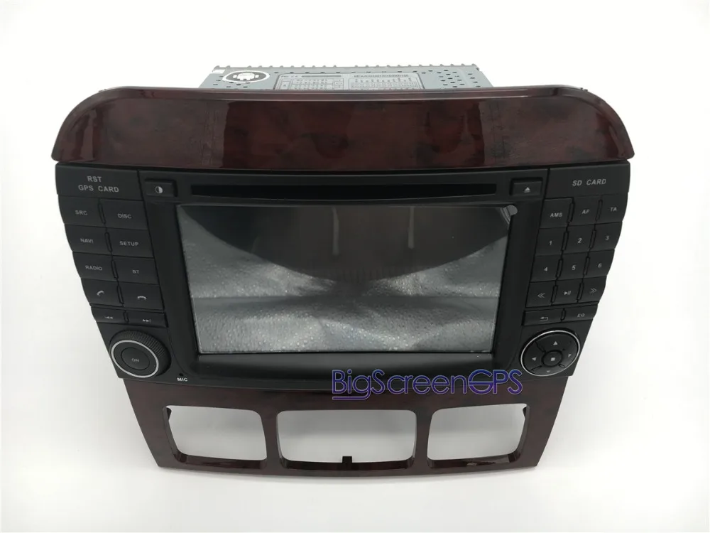 Автомобильный DVD плеер GP Android 7 1 для Mercedes Benz S Class W220 1998 2005 S280 S320 S350 S430 S500 S600