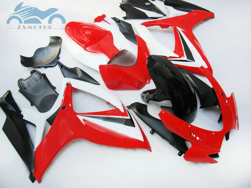 100% fit Injection обтекатель наборы для Suzuki GSXR 600 06 07 K6 750 racing обтекатели комплект 2006 2007