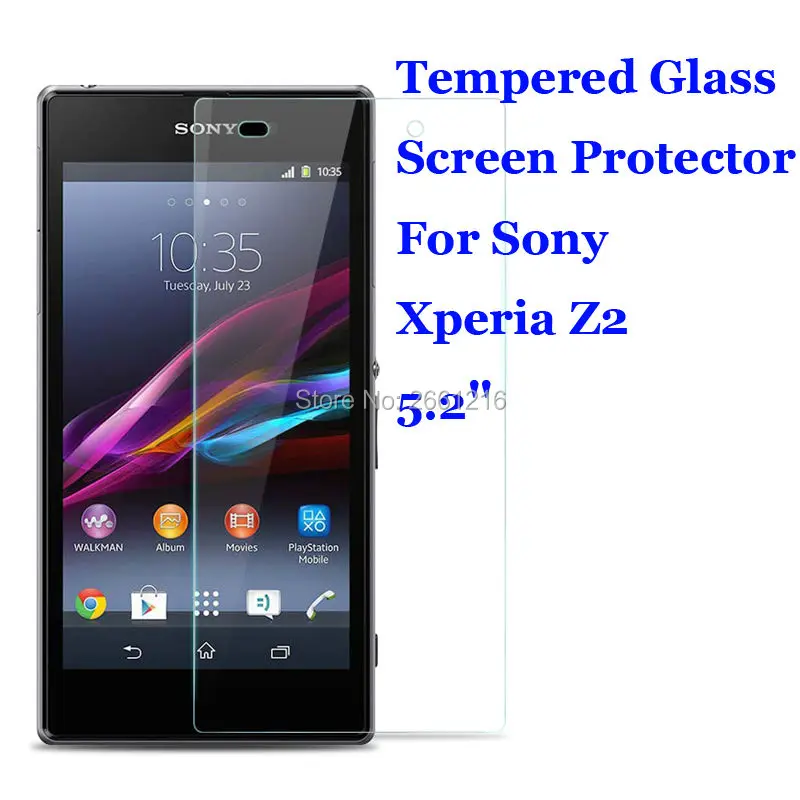 Для Sony Z2 закаленное стекло 9H 2.5D Премиум Защитная пленка для экрана Xperia L50 L50W C770x D6503
