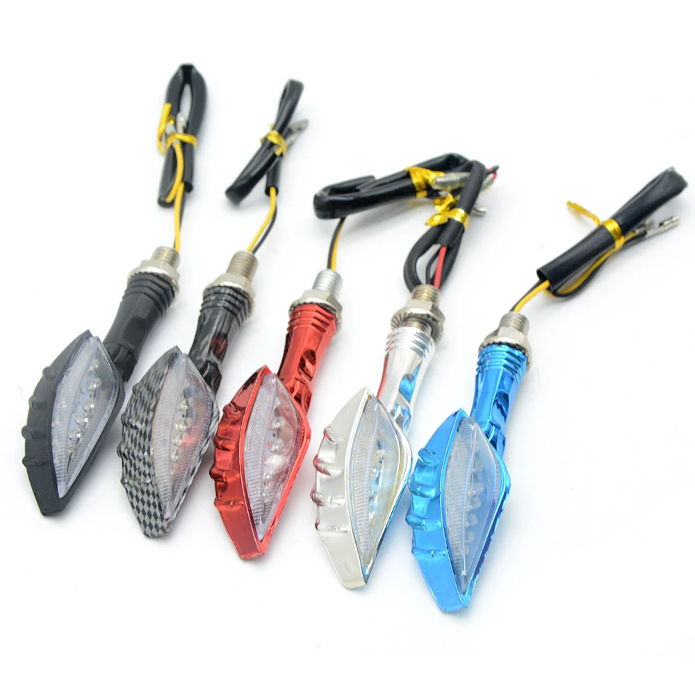 2 шт. универсальные Светодиодные поворотники для мотоциклов с черепом |