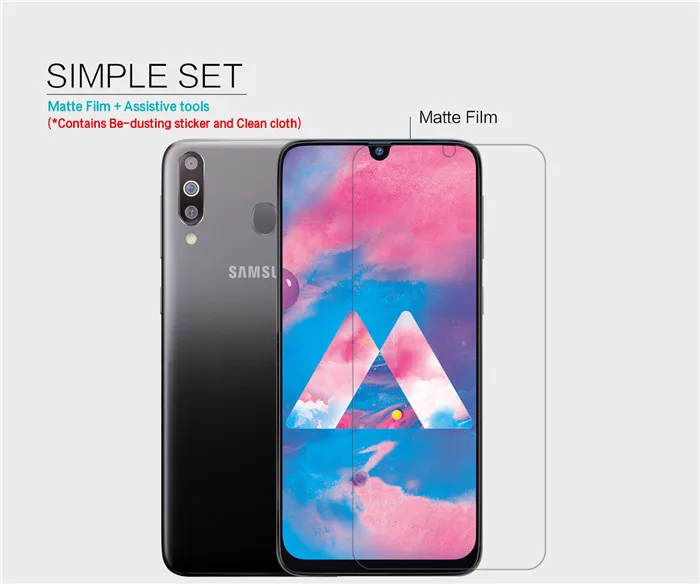 2pcs matte film 2 шт./лот NILLKIN Супер прозрачная lcd HD защитная пленка и матовая Защита экрана для samsung Galaxy A30/A50/M30 - Цвет: 2pcs matte film