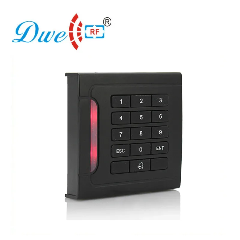 Устройство для чтения карт доступа DWE CC RF EMID RFID с черной клавиатурой и функцией