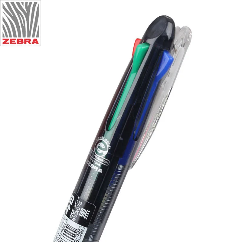 2 шт./лот шариковые ручки Zebra B3A5 0 7 мм многофункциональные Оригинальные
