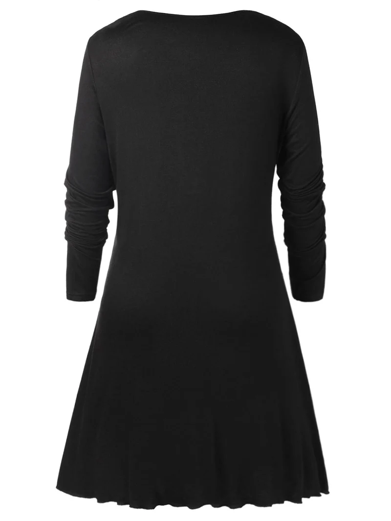 PlusMiss размера плюс 5XL цветочный цветок печатных длинная блуза Для женщин Зимние