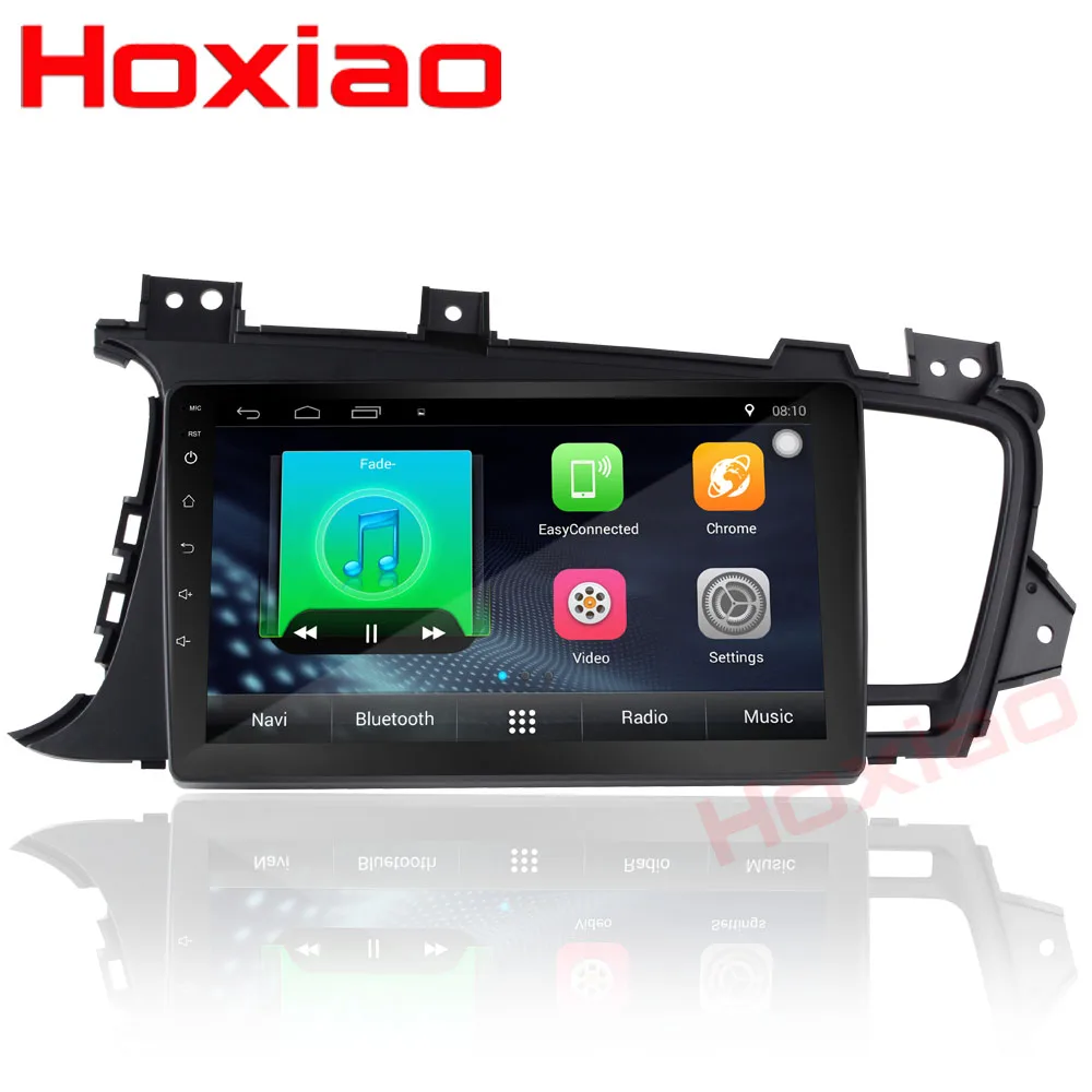 Android автомобильный аудио gps навигационный плеер для Kia K5 Optima 2011 2014 без Canbus 9