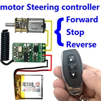 wireless remote control switch 433mhz rf transmitter receiver 3 7v 4 5v 9v 12v motor forward reverse steering controller module