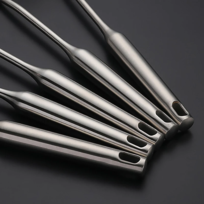 6pcs kitchenware gadget cooking tools stainless steel cookware set kitchen utensils long cook colander spatula shovel rice spoon free global shipping