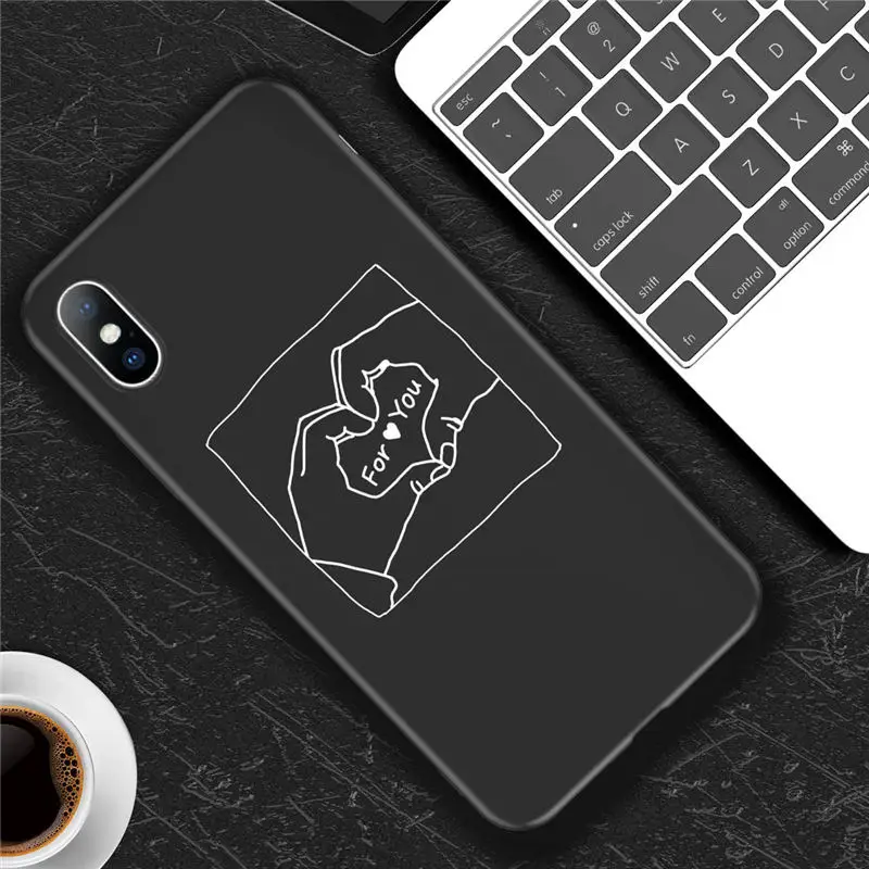 3897 Силиконовый чехол Lovebay для iPhone 6, 6 s, 7, 8 Plus, X, XR, XS, Max, 5S, SE, мягкий чехол для телефона, луна, звезды, планета, задняя крышка, чехол для iPhone X - Цвет: 3897