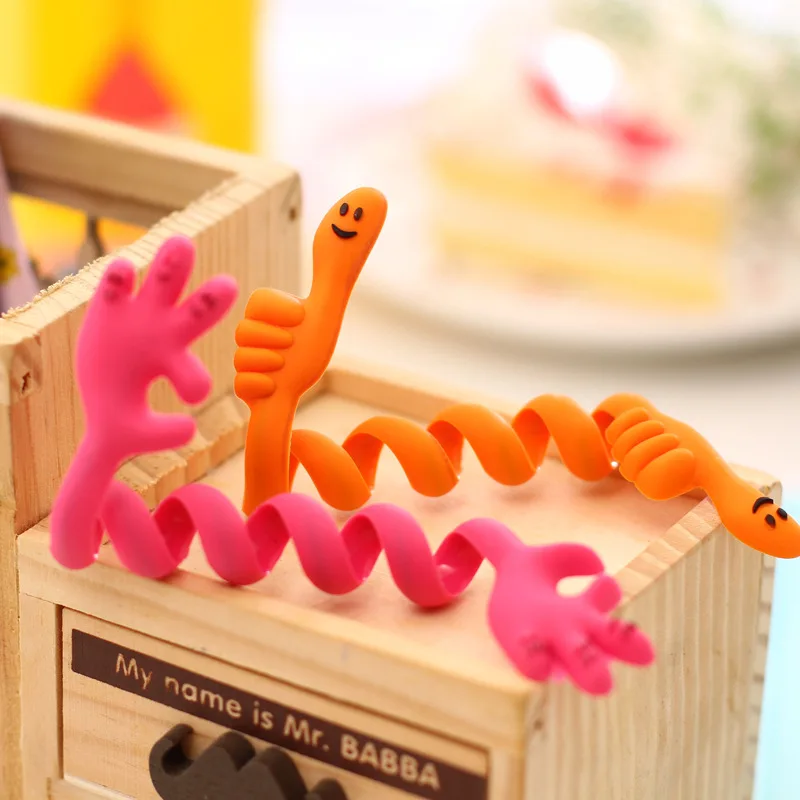 100 шт./лот оптовая продажа Красивая Классическая гибочная лента для пальцев