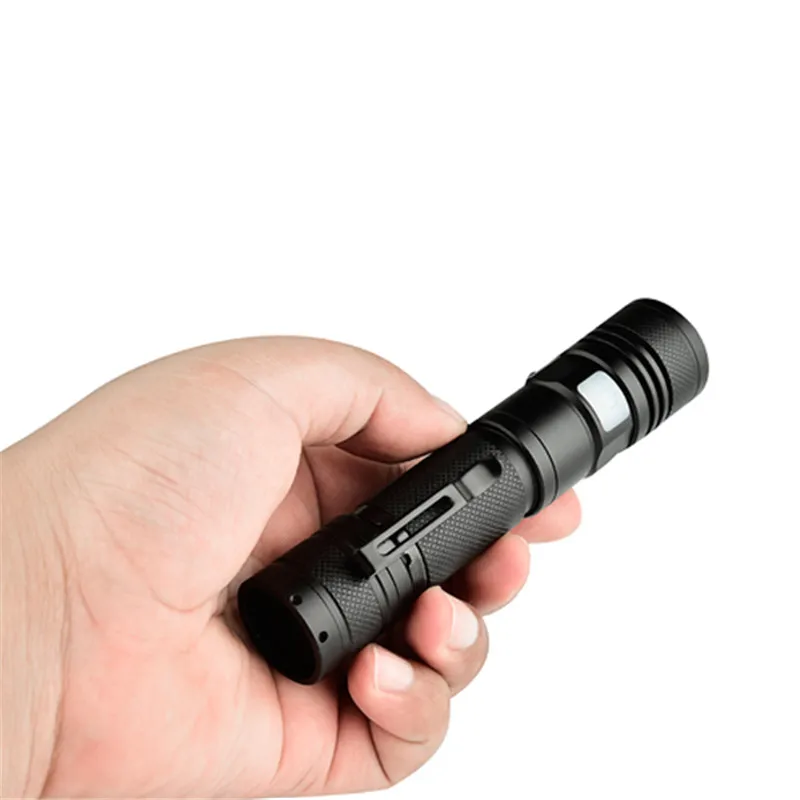New Arrival 1301 T6 1500Lumens 5Modes USB Rechargeable LED Flash Light Waterproof Portable Lighting Flashlight Torch | Лампы и