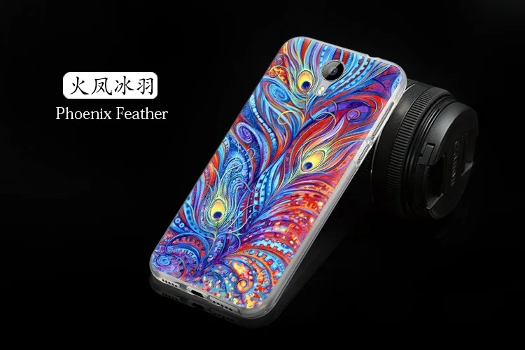 Для Fundas HOMTOM HT3 силиконовый чехол цветной рисунок мультяшный мягкий tpu для Pro