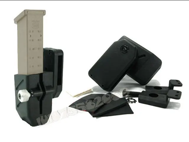 3pcs Airsoft IPSC Left Right Handed CR Quick Draw Magazine Pouch Black | Спорт и развлечения