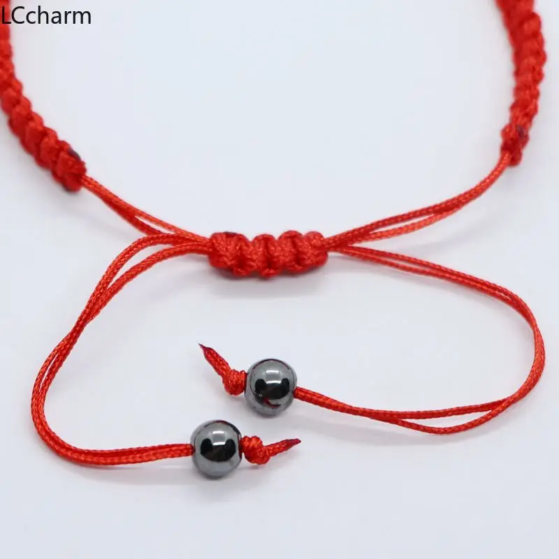 Модный красный плетеный веревочный браслет LCcharm браслеты с бусинами в виде совы