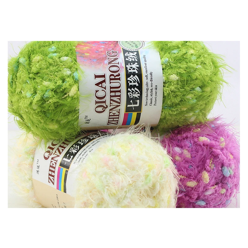 Фото 300 г/лот Высококачественная жемчужная пряжа для вязания мягкая детская шерстяной 300 г/лот Высококачественная жемчужная пряжа для вязания мягкая детская шерстяной