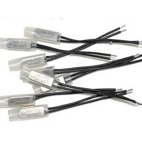 5 шт./лот KSD9700 5A250V 50 градусов Цельсия (Н. К.) Терморегулятор с нормально замкнутым