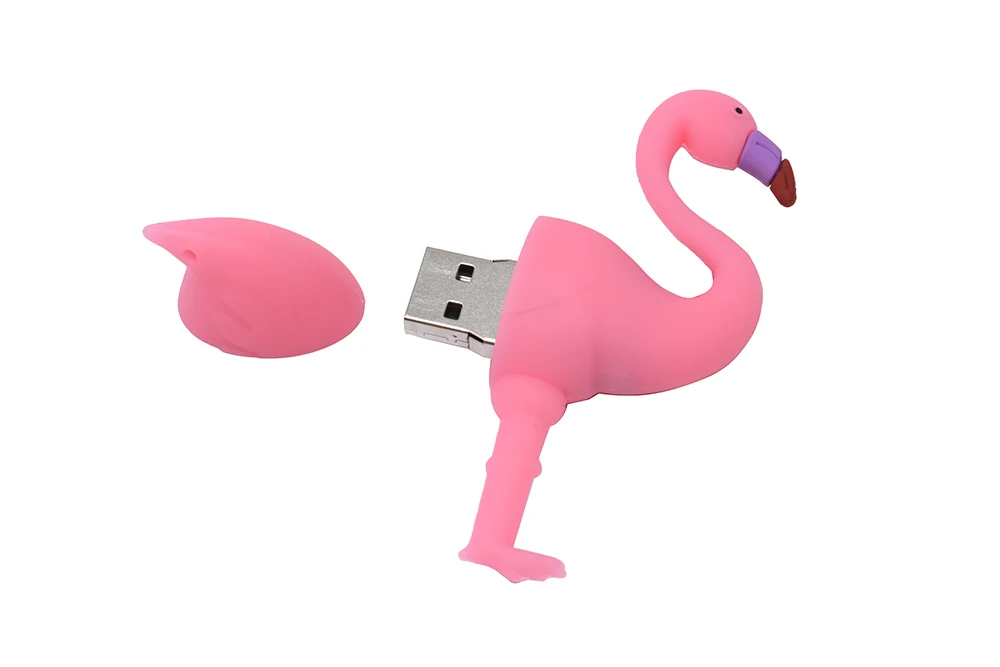 JASTER Флешка Фламинго USB флеш-накопитель 32 Гб 64 ГБ 16 ГБ 8 ГБ 4 ГБ U диск карта памяти Флешка водонепроницаемый ключ usb детские подарки