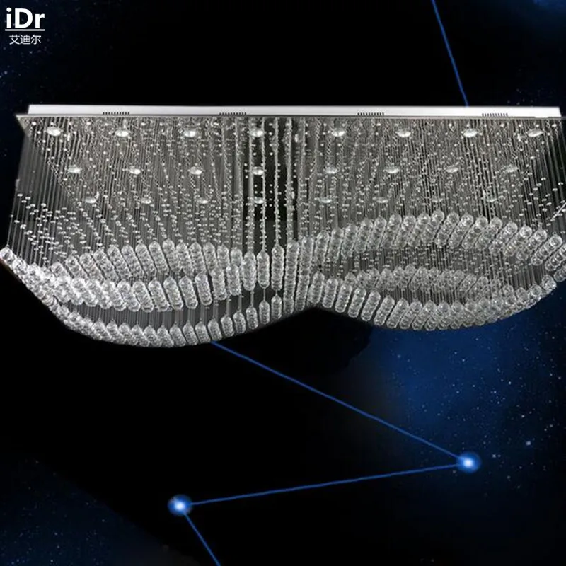 Современная Высококачественная низковольтная Инженерная лампа хрустальная