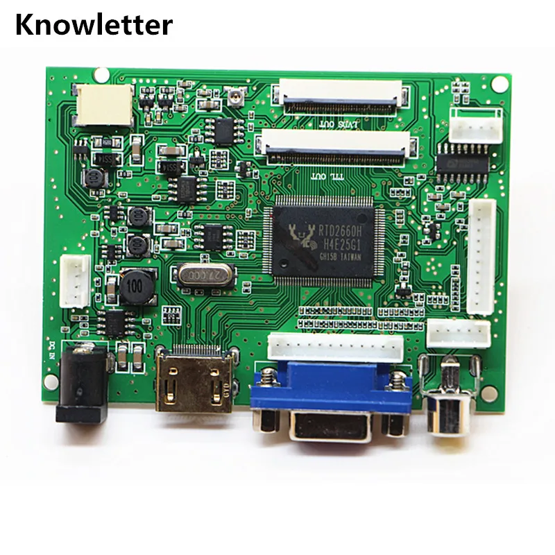 Комплект платы контроллера драйвера ЖК дисплея HDMI + VGA 2AV аудио 40pin для панели