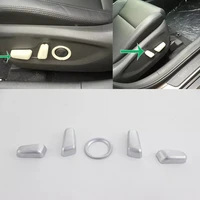 car accessories interior decoration abs car seat adjustment button cover trim for hyundai tucson 2015 car styling