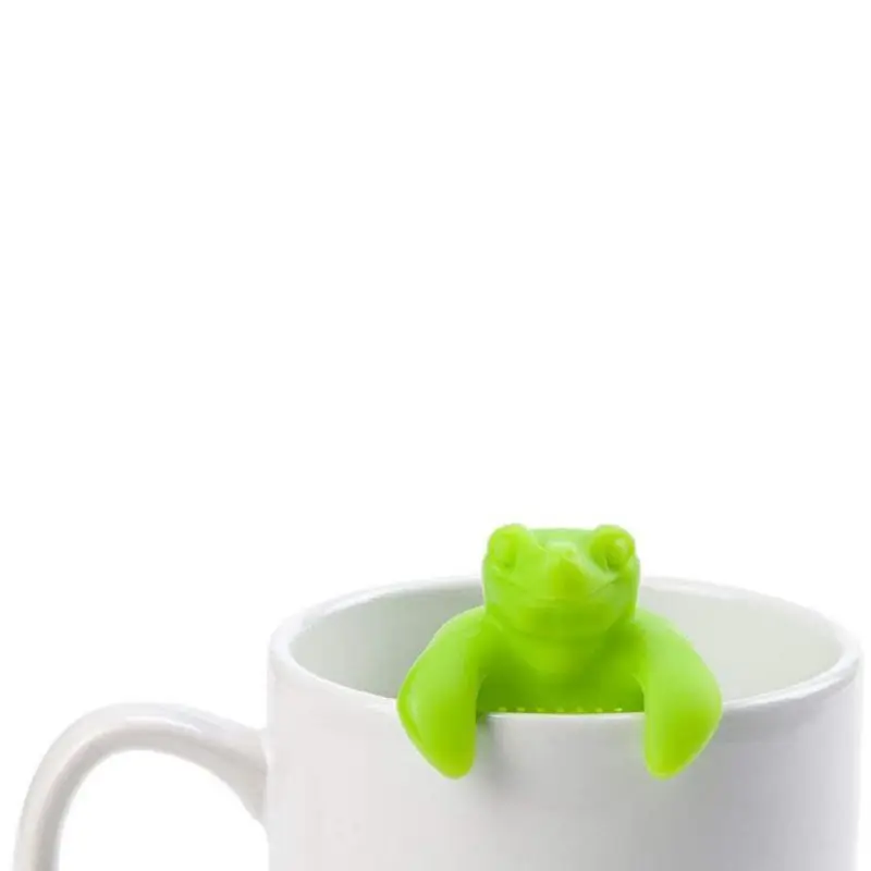 

New Cute Silicone Turtle Tea Infuser Tea Filter Diffuser Reusable Tea Strainer Spice Loose Tea Leaf Herbal Tool Teapot Teabags