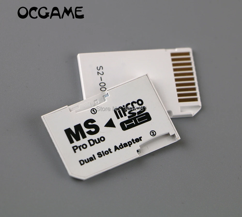Адаптер Micro SD SDHC TF на карту памяти MS Pro Duo адаптер с двумя слотами конвертер