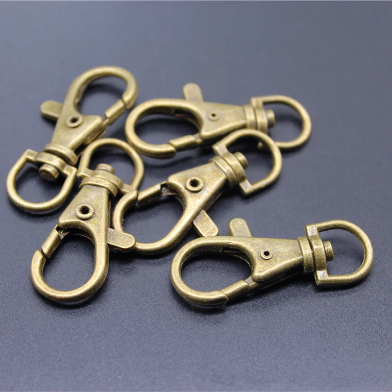 

ZInc Alloy Lobster Clasp Key Chains Ring For DIY Jewelry Making Accessories Bag Car Charms Keyring Trinket Dog Rope Parts
