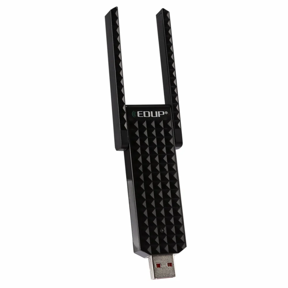 EDUP EP AC1631 600 Мбит/с двухдиапазонный 11AC USB беспроводной адаптер WiFi сетевая карта с 2