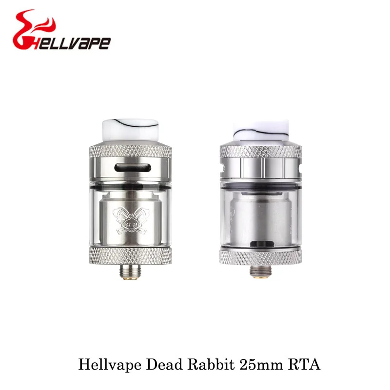 Электронная сигарета Hellvape Dead Rabbit 25 мм RTA 2 мл/4 5 мл распылитель с полимерным