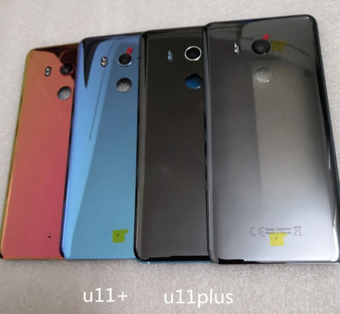 1 шт. для htc U11 Plus задняя крышка для батареи задняя Дверная панель стеклянный корпус Чехол запасная часть для htc U11 Крышка для батареи Стекло
