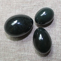 3 size undrilled natural nephrite jade yoni egg pelvic kegel exercise jade egg tightening vaginal muscle massage