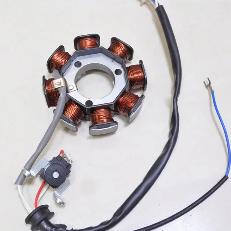 Комплект внутреннего ротора мотоцикла YBR125 статор зажигания катушка магнето для