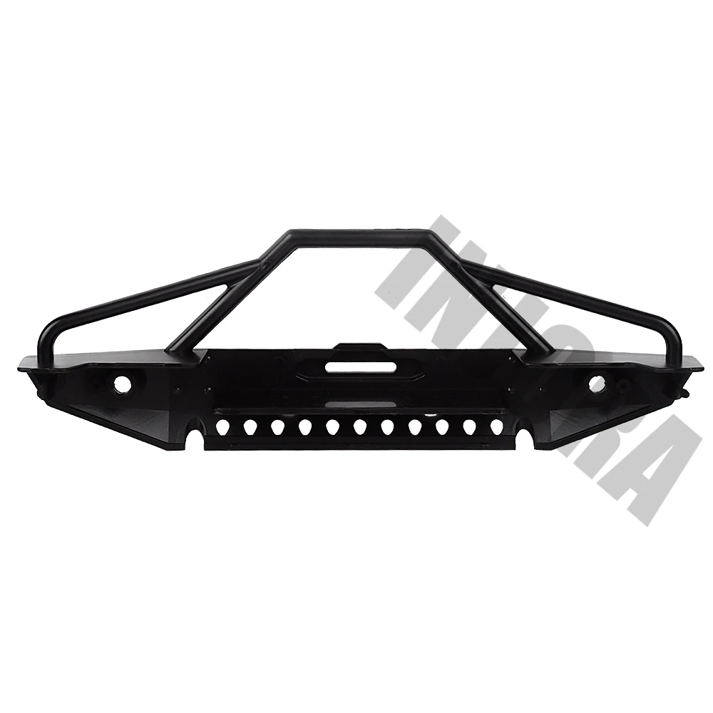 Injora RC автомобильный пластиковый бампер с металлическим буксировочным крюком для 1/10 RC Гусеничный SCX10 и SCX10 II 90046